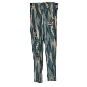 NBA Charlotte Hornets Leggings Womens Small NWT Blue Soft Spandex Basketball